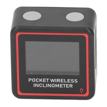 Imagem de Garosa Inclinômetro Digital, Localizador de ângulo Eletrônico ABS Com Precisão de ± 0,2° e Resolução de 0,05° para Entusiastas de Construção e Bricolage, Transferidor Portátil Com Display VA e