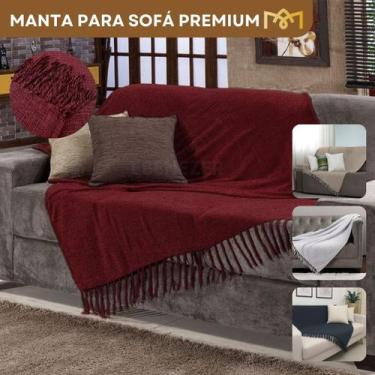 Imagem de Manta Para Sofá Protetor 2,20x1,70 Colcha Decorativa Aconchego Sala Lu