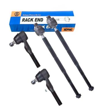 Imagem de XCPMC ES3571 EV80702 Kits extremidades da barra direção interna e externa dianteira conjunto 4 peças reposição automotiva Chrysler 300 Dodge Challenger Charger Magnum RWD