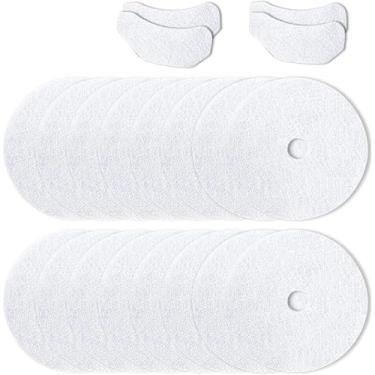 Imagem de Kit de filtro de exaustão de 20 peças, 16 filtros de exaustão + 4 filtros de entrada de ar, substituição de secador de pano de filtro de fiapos branco para Panda PAN40SF/PAN760SF Sonya SYD-40E/SYD-60E