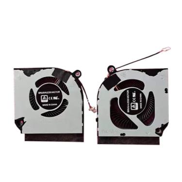 Imagem de Ventoinha para CPU/GPU de laptop para ACER Nitro 5 AN515-58 AN515-58-51R3 AN515-58-527S AN515-58-725A AN515-58-78EN 78QQ 79A5 4 pinos DC 5V 0,5A (Nova)