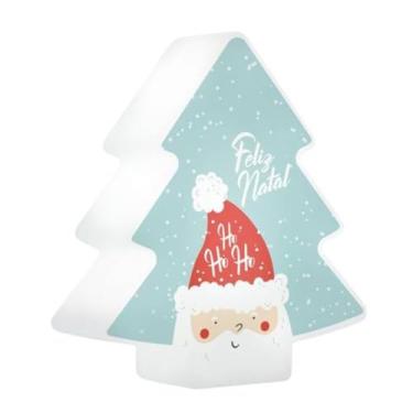 Imagem de Árvore de Natal Iluminada HoHoHo! – Charme e Magia para o Seu Natal - Luminária de Mesa