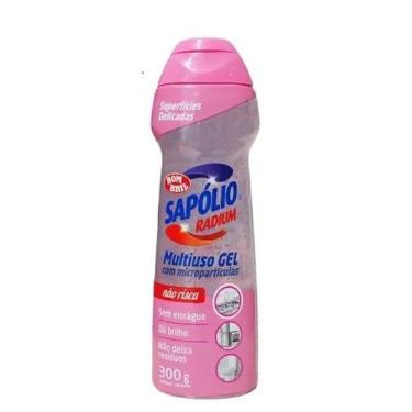 Imagem de Sapólio Radium Multiuso Gel Cremoso Rosa 300g - Bom Bril