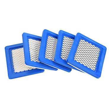 Imagem de 5 Pack de Ar para Substituição Briggs Stratton 491588 491588S 4915885 Cartucho Filtro OEM CORTADOR GRAMA