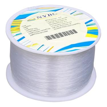 Imagem de Fio de Nylon Incolor NYBC Carretel 100g Linha Resistente para Pesca Artesanato Bijuterias Costura Encadernação DIY R101 (0.35 mm)