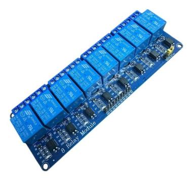 Imagem de Módulo Relé De 8 Canais 12v 10a Com Optoacoplador Arduino - ATMX