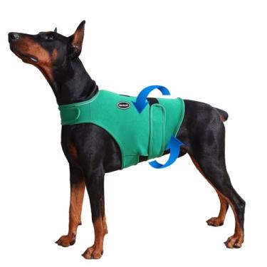 Imagem de Harbyel Colete de ansiedade para cães – Camisa calmante para a pele para trovões, fogos de artifício, visitas veterinárias e ansiedade de separação – sem necessidade de medicamentos ou treinamento