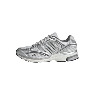 Imagem de adidas Tênis adulto unissex Spiritain 2000, Branco cristal/prata metálico/cinza, 36 BR