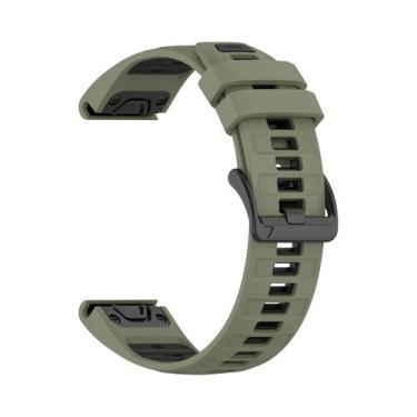 Imagem de Pulseira De Silicone Garmin Quick Fit 20/22/26mm Para 970 965 Tactix8 