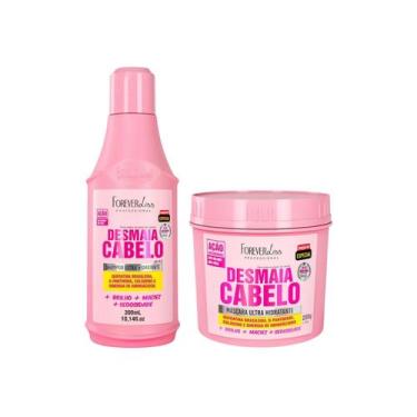 Imagem de Forever Liss Desmaia Cabelo Kit Shampoo 300ml e Máscara 200g