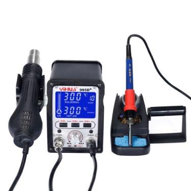 Imagem de Estação de Retrabalho com Visor LCD 2 em 1 Profissional YIHUA 995D+