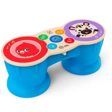 Imagem de Bongo Infantil Percussão Musical Hape Em Madeira - Hape Xalingo
