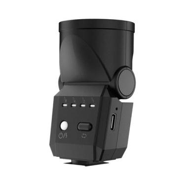 Imagem de Mini Flash Para Câmera DSLR Com Carregamento Tipo C E Montagem Hot Sho