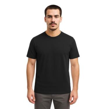 Imagem de Camiseta Algodão Pima Masculina Peruana Leve TShirt Básica - Volk, Pre