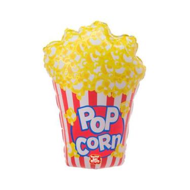 Imagem de Balão Microfoil Pipoca 3D - 1 unidade - 60cm (24'') - São Roque - Rizz