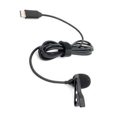 Imagem de Microfone de lapela tipo C, microfone omnidirecional, Plug and Play, para câmera DJI Action 2/3/4/Pocket 3
