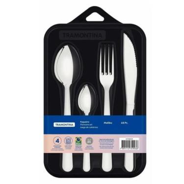 Imagem de Faqueiro com 16 Peças Malibu em Aço Inox Tramontina - 23798029