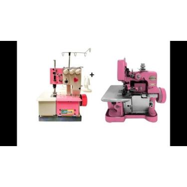Imagem de Galoneira 3agulhas ROSA+overlock Semi Industrias ROSA-BRACOB - Westpre