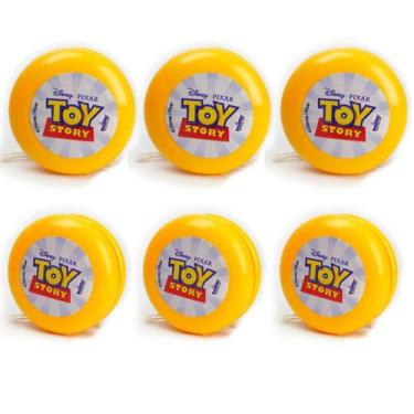 Imagem de Kit 6 Ioiôs Toy Story Disney Woody Buzz Lightyear  - Pais E Filhos, Am