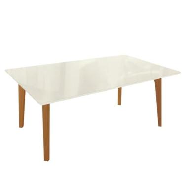 Imagem de Mesa de Jantar CSJ002 Kappesberg Carvalho e Off White