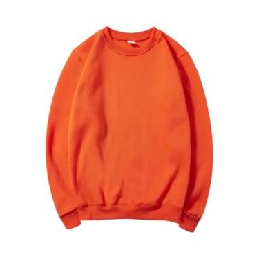 Imagem de Camiseta Feminina Solta De Manga Longa Estilo Coreano Casual Confortáv