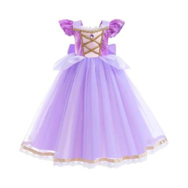 Imagem de Fantasia De Princesa Elsa Anna Para Meninas, Vestido Da Rainha Da Neve