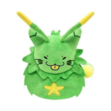 Imagem de Brinquedo De Pelúcia Gato Verde, Boneco Decorativo Para Casa, Almofada