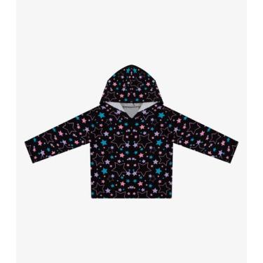 Imagem de Blusão Menina Infantil Select Preto, 4, Preto