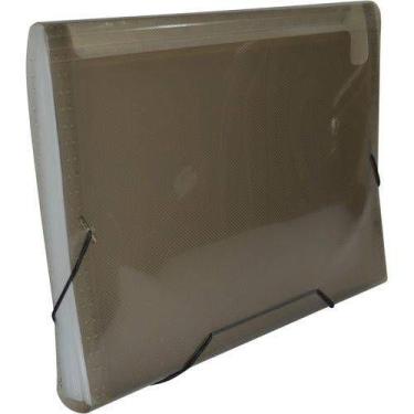 Imagem de Pasta sanfonada Acp A4 1027 12 divisórias fumê