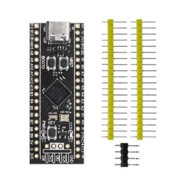 Imagem de Placa De Desenvolvimento STM32F103C8T6 ST-LINK V2 Para Programador E S