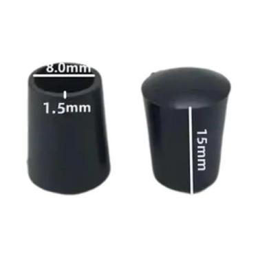 Imagem de Protetor De Pé De Cadeira Redondo De Borracha Antiderrapante Silencios