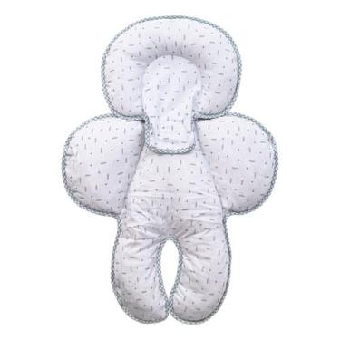 Imagem de Redutor de Bebê Conforto com Proteção Baby Joy Clássicos, PALHA VERDE