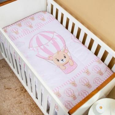 Imagem de Edredom Infantil Bebê Menina para Berço 145cm x 95cm - Avm Enxovais, U