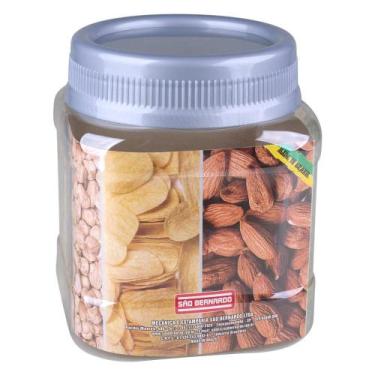 Imagem de Pote Porta Mantimentos Quadrado 1.5L São Bernardo PO62