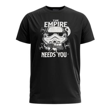 Imagem de Pop! Tees Camiseta Infantil E Pocket Pop! Star Wars - Stormtrooper - T