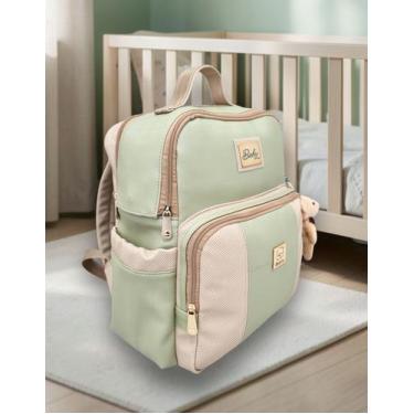 Imagem de Mochila Bolsa Costas Maternidade Menino Menina Enxoval - Linha Deluxe 