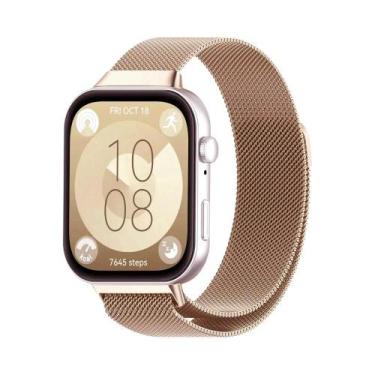 Imagem de Pulseira Magnética Milanese Para Huawei Watch FIT 4 Pro, Acessório De 