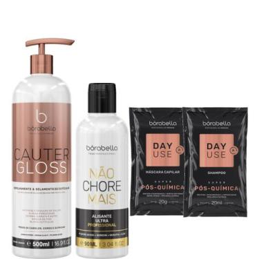 Imagem de Borabella Cauter Gloss 500ml + Não Chore Step 2 - 90ml