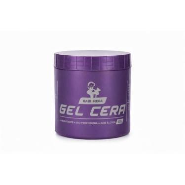 Imagem de Gel Cera Profissional Hair Mega 500g Hidratante Modelador