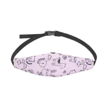 Imagem de Suporte De Cabeça Ajustável Para Bebê Em Carrinho De Bebê, Almofada De