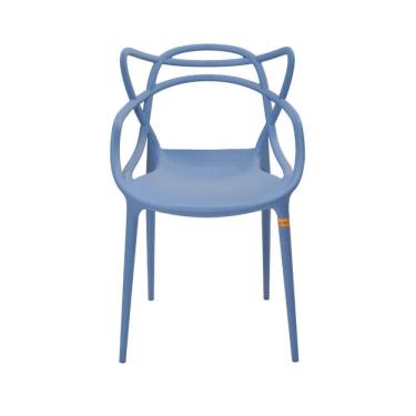 Imagem de Cadeira Polipropileno Allegra Rivatti Azul Caribe