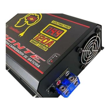 Imagem de Fonte Automotiva Intelignete ConectSom 120 amperes Bivolt carregador d