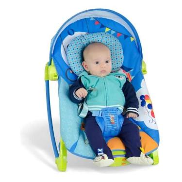 Imagem de Cadeira Descanso Musical Vibratória Circo Dican Azul - Congratulations