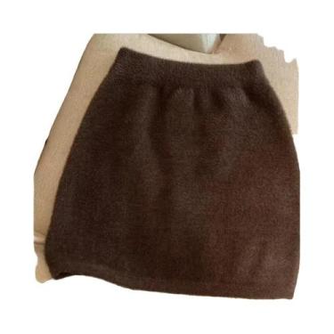 Imagem de Saia Curta Slim Com Cintura Elástica Para Mulheres, Elegante, Sexy, Mi