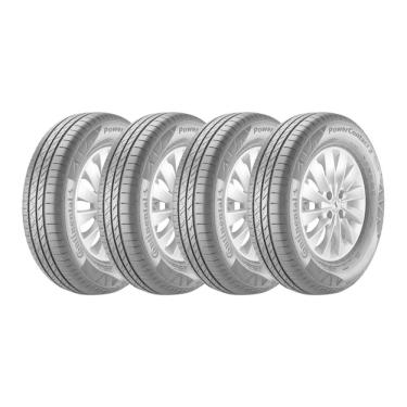 Imagem de Kit 4 Pneus Continental Aro 16 205/60 R16 PowerContact 2 92H EO