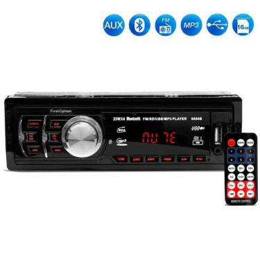 Imagem de Mp3 Player Automotivo Bluetooth Pendrive Sd Rádio Som Toca - First Opt