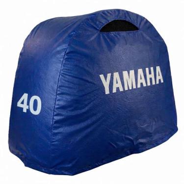 Imagem de Capa Para Capô Motor De Popa Yamaha 40hp 4t Moderno Redondo - SPTS