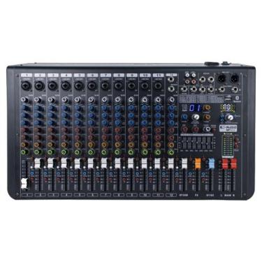 Imagem de Mesa de Som Analógica K-Audio MP1210 / MP 12.2 de 12 Canais