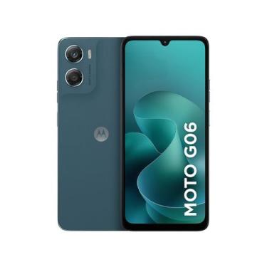 Imagem de Smartphone Moto G06, 128GB, Câmera Traseira 50MP, Azul Marinho - MOTOR