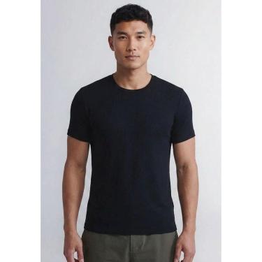 Imagem de Camisa Básica Tech Masculina Lisa Anti Odor Manga Curta Mvb Modas-Masculino